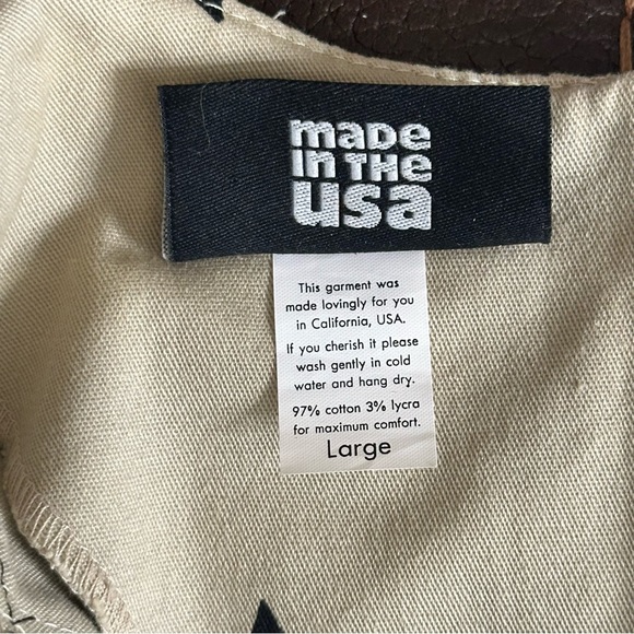 Nooworks Floral Dress Tan Black Cap Sleeves Stretch Pockets Back Zip - Picture 7 of 8